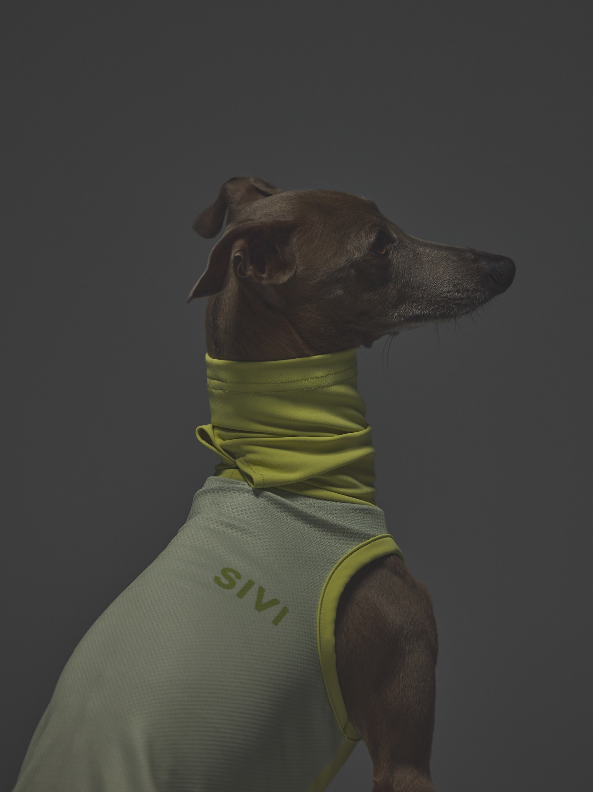 COOL+MOSCAPE ATHLETE TANK / LIME YELLOW