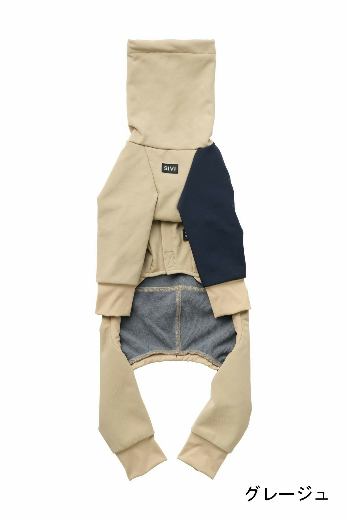 SIVI SOFTSHEL 3Layerカバーオール | SIVI｜イタグレ 服・ウィペット